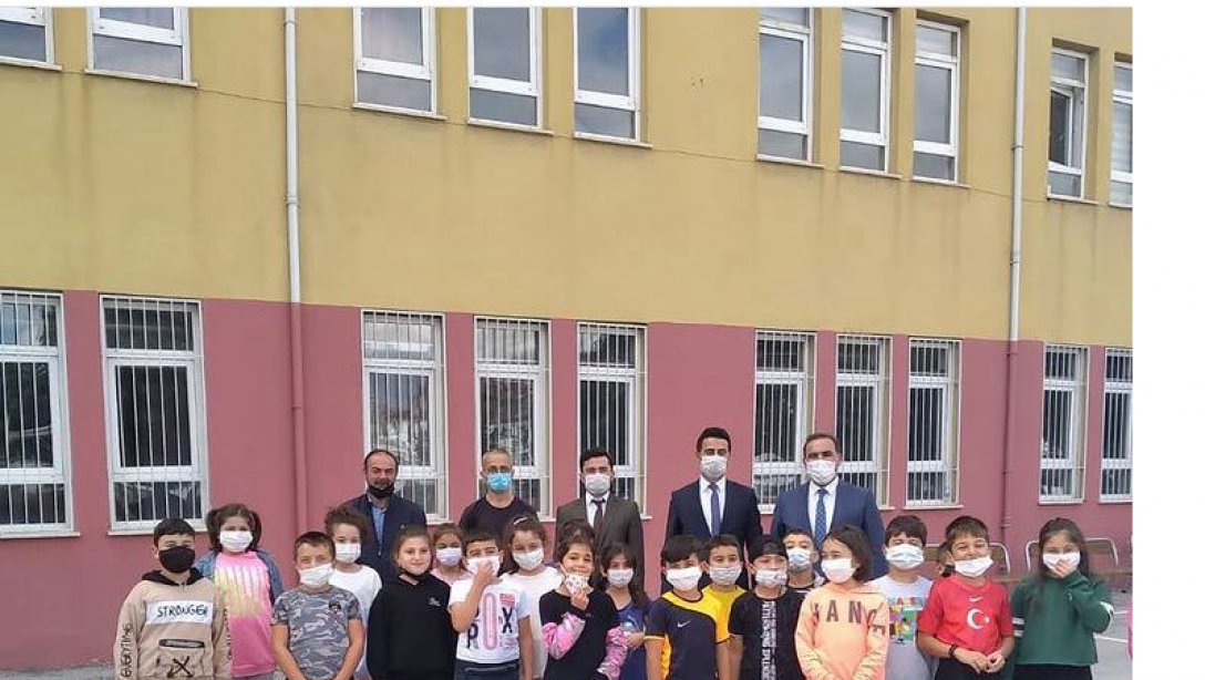 İlçe Kaymakamımız ve İlçe Milli Eğitim Müdürümüzün Atatürk Okulu ziyareti