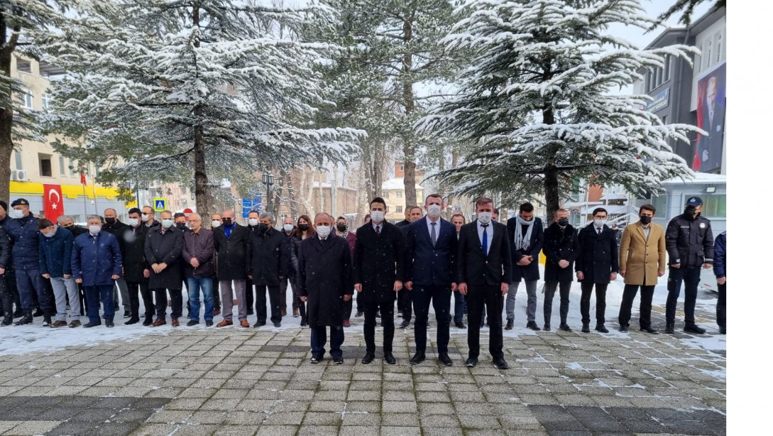 18 Mart Şehitler Günü ve Çanakkale Zaferi'nin 107'nci yıl dönümü nedeniyle anma programı yapıldı.