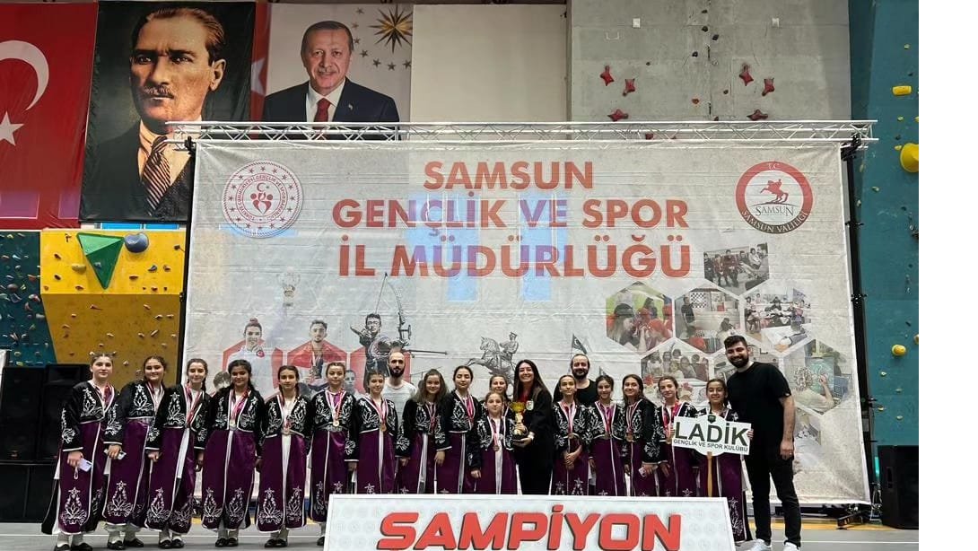 Türkiye Halk Oyunları Federasyonu İl Müsabakalarında İl Birinciliği