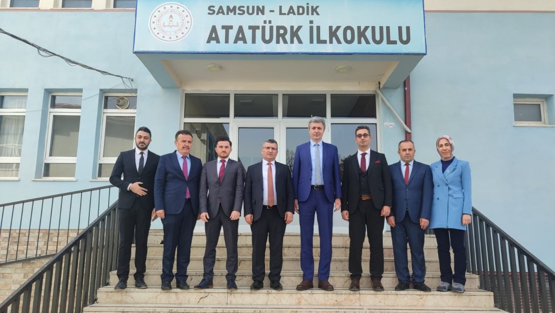 Ortaöğretim Genel MüdürümüzSn.Halil İbrahim TOPÇU'nun Atatürk İlkokulu Ziyareti